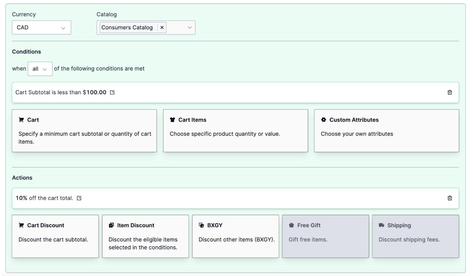 Creating a Tiered Promotions