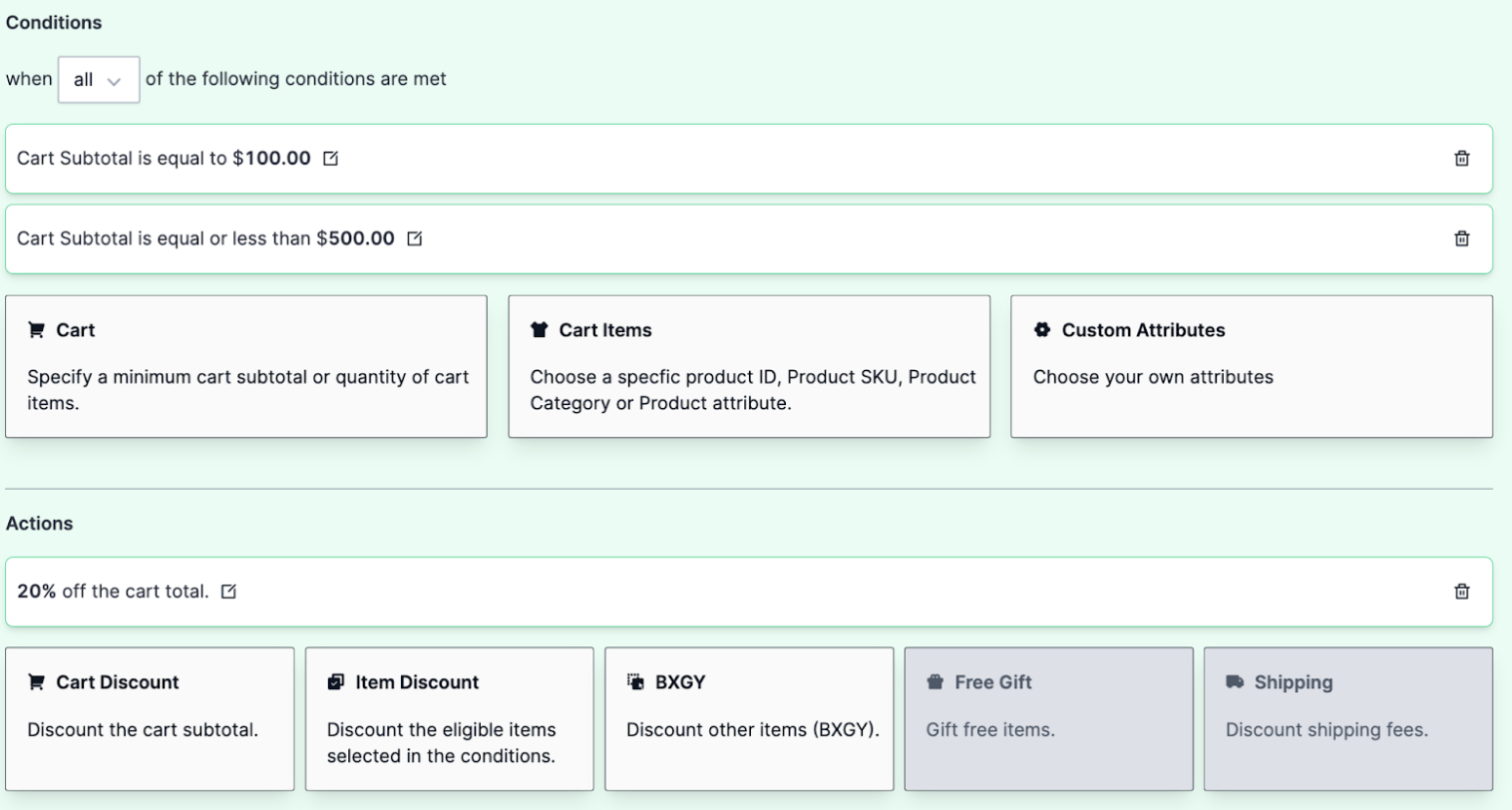 Creating a Tiered Promotions
